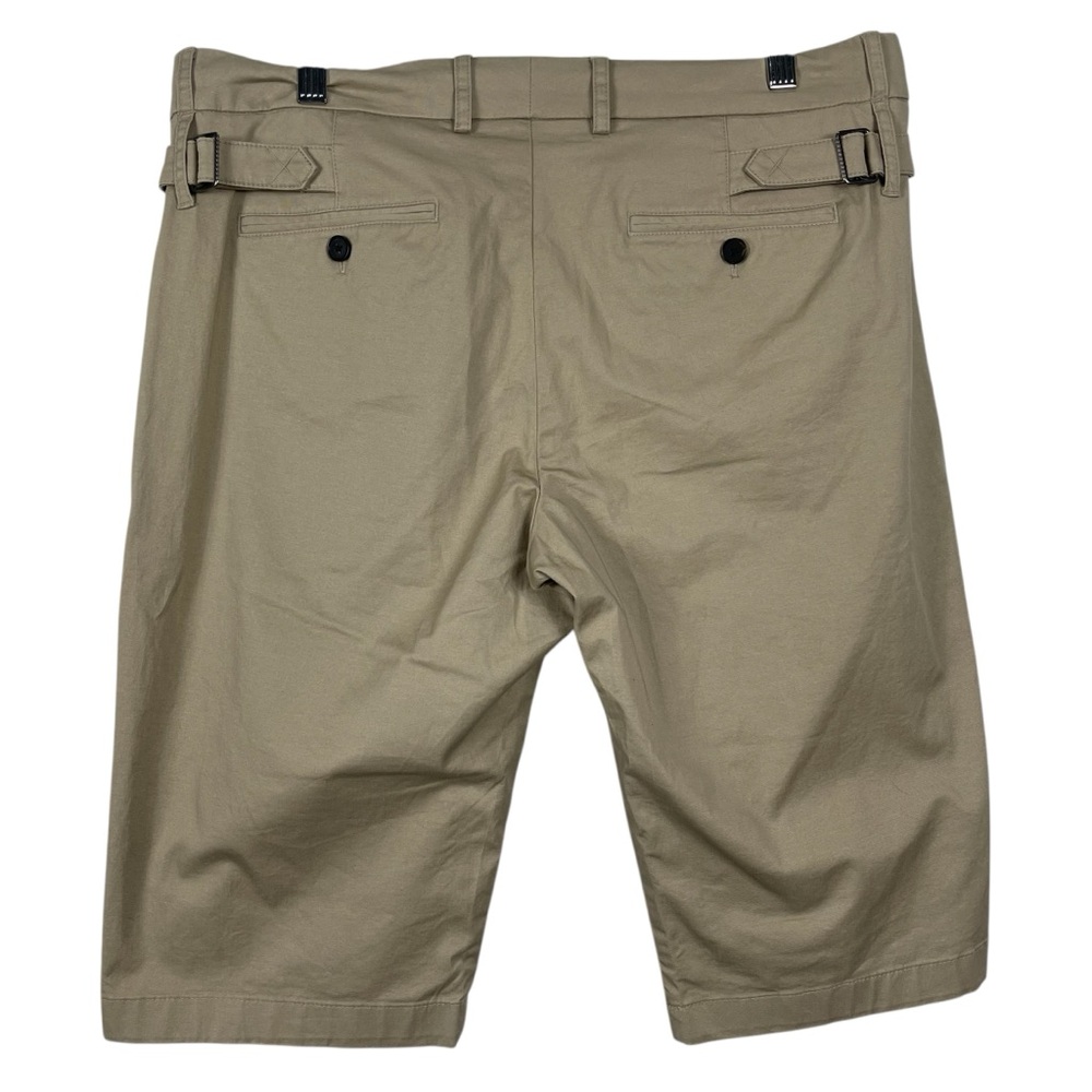 Vince Bermuda Shorts Side Buckle Cotton Size 12 NEW - Picture 7 of 10